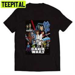 Daria Wars Sick Sad World Star Wars Art Unisex T-Shirt