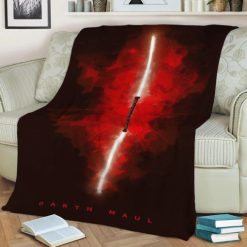 Darth Maul Star Wars Fleece Blanket Throw Blanket Gift