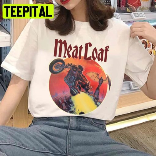 Dashboard Light Meatloaf Retro Rock Band Unisex T-Shirt