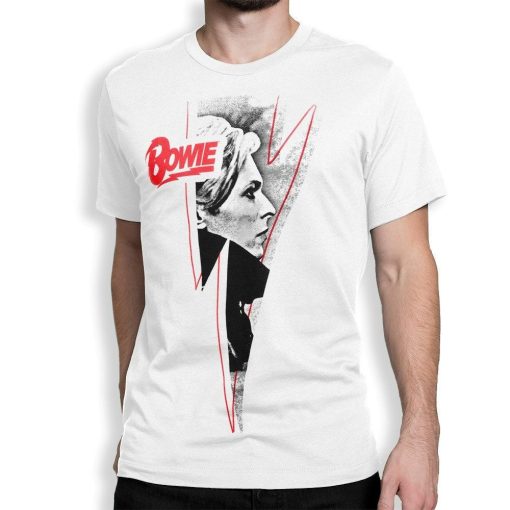 David Bowie White T-Shirt