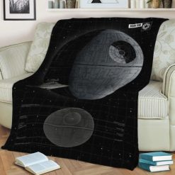 Death Star Ii Fleece Blanket Throw Blanket Gift 1