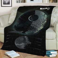 Death Star Ii Fleece Blanket Throw Blanket Gift