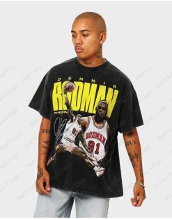 Dennis Rodman Nick Kyrgios The Worm Unisex T-Shirt