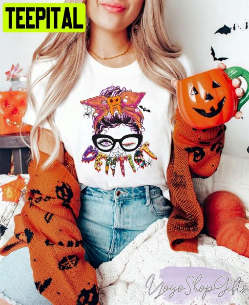 Dentist Halloween Girl Unisex T-Shirt