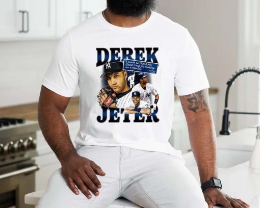 Derek Jeter 90s Legend Jeter Player Ny Yankees Basketball Shirt