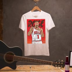 Derrick Rose Derrick Rose Basketball Nba Rose Sports Bulls Chicago Bulls Derrick D Rose Drose Mvp Chicago T-Shirt