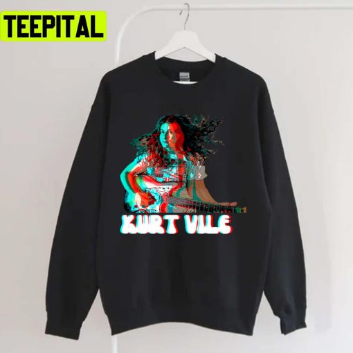 Distorted Kurt Vile The Neon Design Unisex T-Shirt