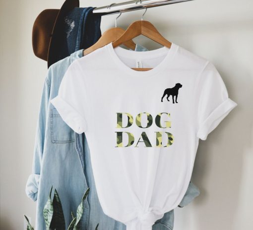 Dog Dad Graphic Image Shirt