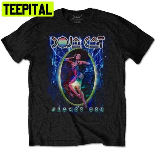 Doja Cat Planet Her Retro Unisex T-Shirt