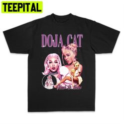 Doja Cat Vintage Black Rap Tee 90’s Inspired Retro Unisex T-Shirt