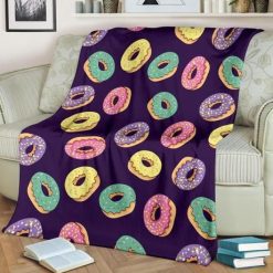 Donut Bestseller Fleece Blanket Throw Blanket Gift