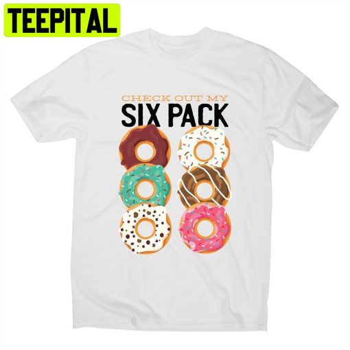 Donut Six Pack Funny Unisex T-Shirt