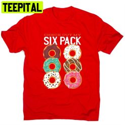 Donut Six Pack Funny Unisex T-Shirt