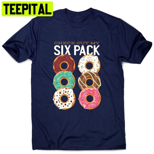 Donut Six Pack Funny Unisex T-Shirt