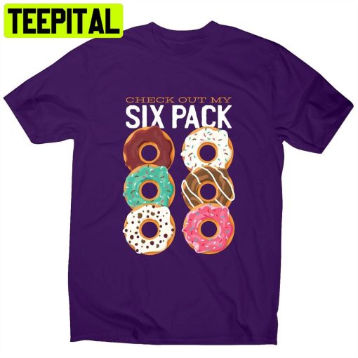 Donut Six Pack Funny Unisex T-Shirt