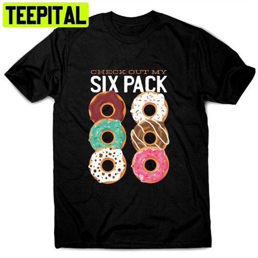 Donut Six Pack Funny Unisex T-Shirt