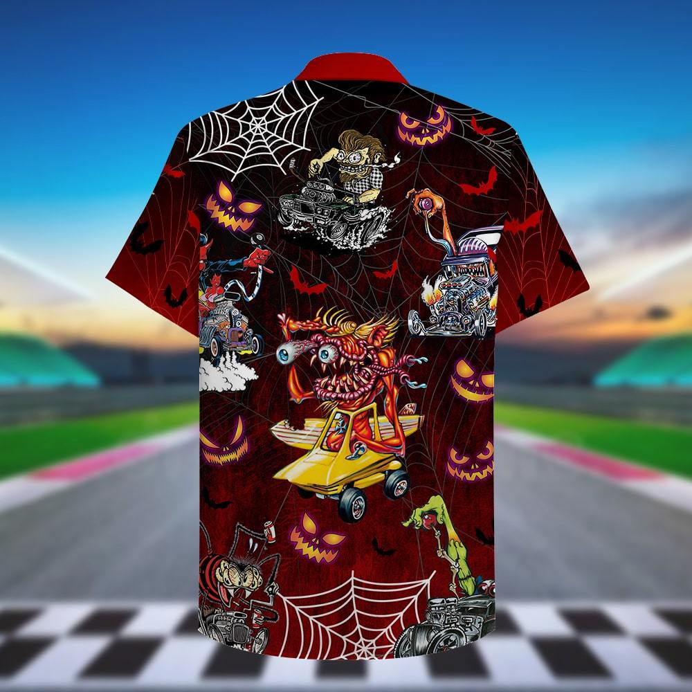 Drag Racing Everything Will Kill You So Choose Something Fun 3d Summer Button Design For Halloween Hawaii Shirt