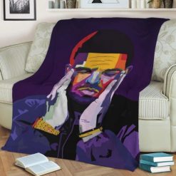 Drake Rapper Fleece Blanket Throw Blanket Gift