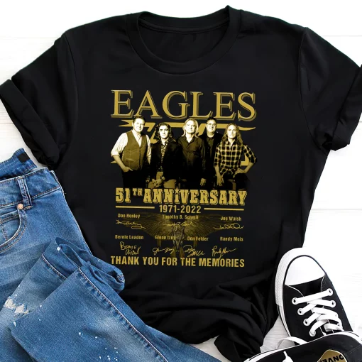 Eagle Band 51st Anniversary Thank You For The Memories Eagle Band Unisex T-Shirt