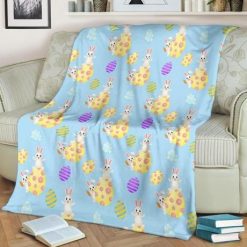 Easter Eggs Best Seller Fleece Blanket Throw Blanket Gift