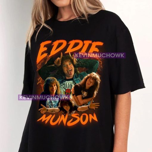 Eddie Munson Stranger Things 4 Bootleg 90s Style Unisex T-Shirt