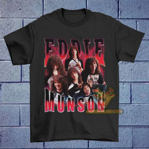 Eddie Munson Vintage 90s Joseph Quinn Unisex T-Shirt