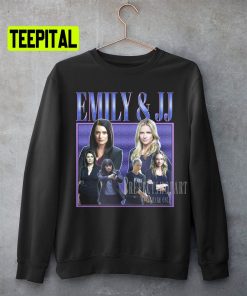 Emily Prentiss and JJ Retro Vintage Art Unisex Sweatshirt