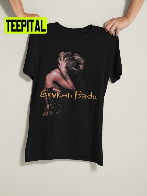 Erykah Badu – Badizm Retro Style Unisex T-Shirt