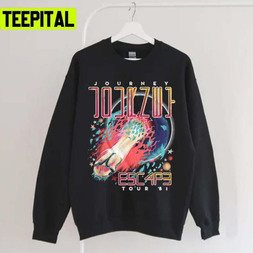 Escape Tour 81 Journey Supertramp Graphic Unisex T-Shirt