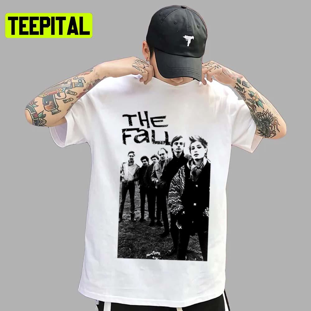 Fallorder Black And White Art The Fall Band Unisex T-Shirt