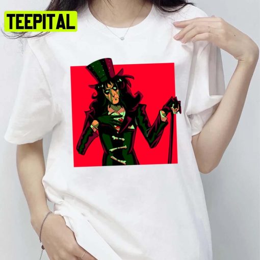 Fan Art Animated Alice Cooper Unisex T-Shirt