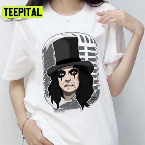 Fan Art Design Of Alice Cooper Unisex T-Shirt