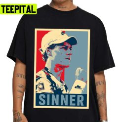 Fan Made Portrait Of Jannik Sinner Unisex T-Shirt