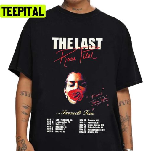 Farewell The Last Rose Petal 2022 Illustration Teyana Unisex T-Shirt