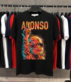 Fernando Alonso Formula 1 Racing Fernando Formula One Race Driver Car Motorsport Cars T-Shirt