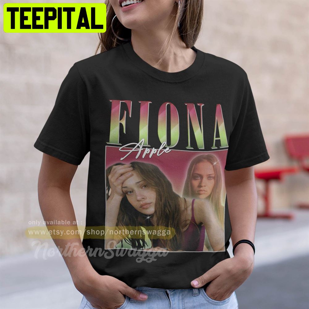 Fiona Apple Design Retro Style Cool Unisex T-Shirt