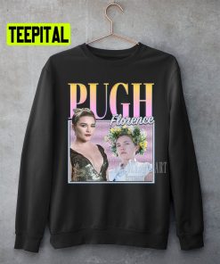 Florence Pugh Retro Vintage Art Unisex Sweatshirt