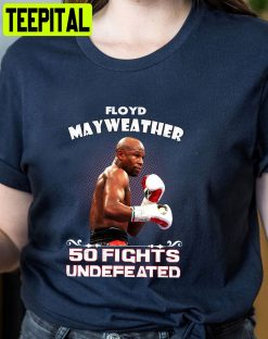 Floyd Mayweather 50 Fights Undefeated Unisex T-Shirt