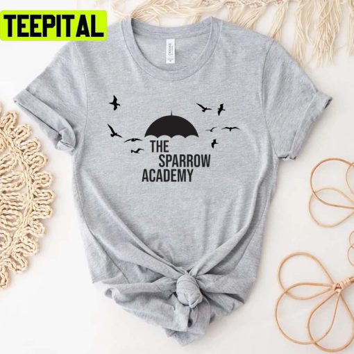 Fly Bird And Umbrella Umbrella Academy Sparrow Academy Unisex T-Shirt