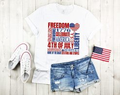 Fourth Of July Subway Art Independence Day Unisex T-Shirt