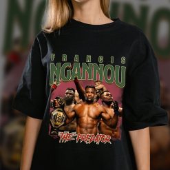 Francis Ngannou The Predator 90’s Retro Art Unisex T-Shirt