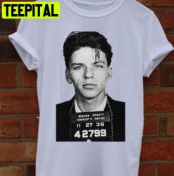 Frank Sinatra Black White Art Unisex T-Shirt