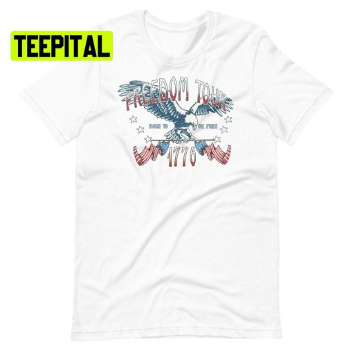 Freedom Tour 1776 Distressed Unsiex T-Shirt