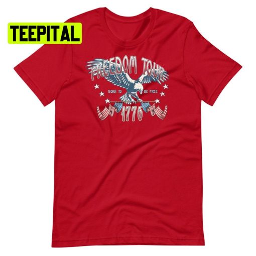 Freedom Tour 1776 Distressed Unsiex T-Shirt