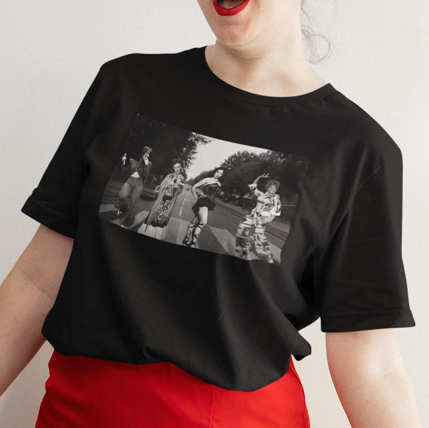 Frida Kahlo And Feminists The Abbey Road The Beatles Artist shirt