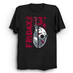 Friday 13th 80’s Horror Slasher Crystal Lakes Unisex T-Shirt