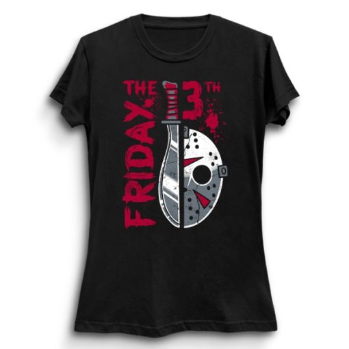 Friday 13th 80’s Horror Slasher Crystal Lakes Unisex T-Shirt