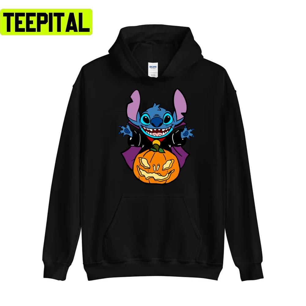 From Stitch To Your Family Design For Halloween Unisex T-Shirt