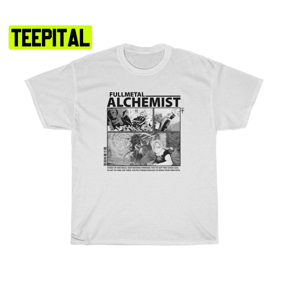Fullmetal Alchemist Brotherhood Anime Unisex T-Shirt