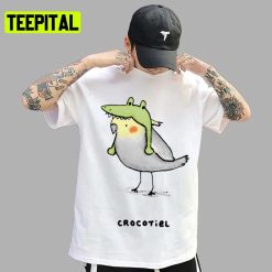 Funny Crocodile Hat Crocotiel Unisex T-Shirt